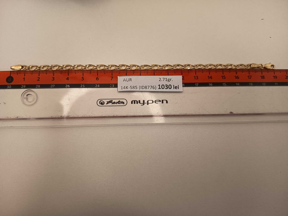 Bratara aur 14 Karate (2.71 grame) ID8776