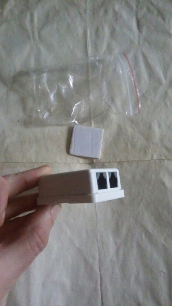 Коробочка розетка коробка для телефоной линии и стационарного телефона