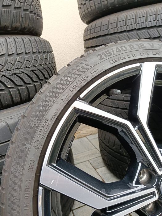 Vând jante 215.40.R18 VW Faro,Golf 6-7-8 GTI,Polo 6 GTI,Taigo,Arteon