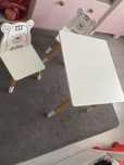 Set masuta + 2 scaune din lemn pt copii
