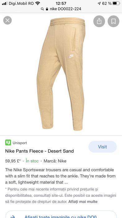 Pantaloni barbati nike M
