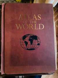 Атлас на света на аглийски език плюс световна енциклопедия