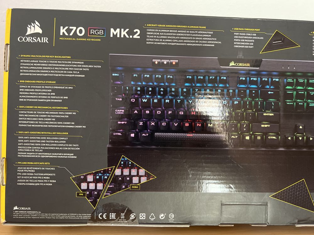 Tastatura Corsair MK2 K70