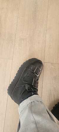 Ghete negre piele 35