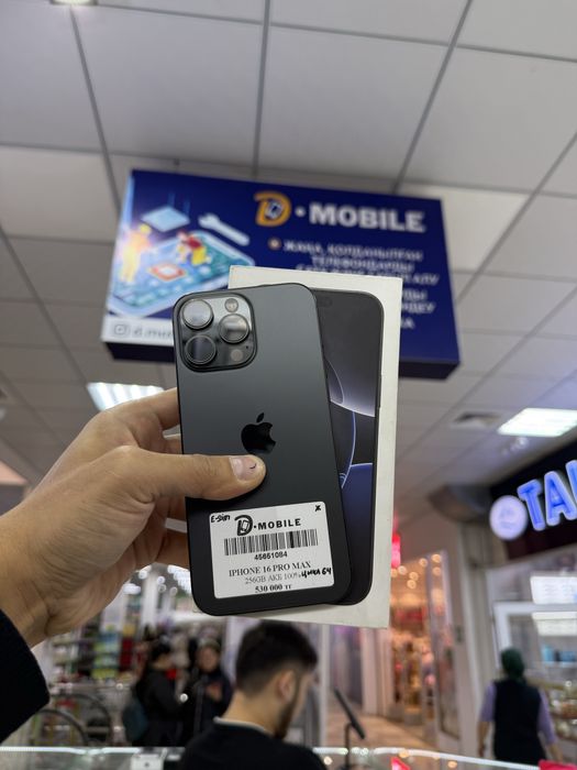 Iphone 16 pro max, 256gb, 100%, е-сим, цикл 64