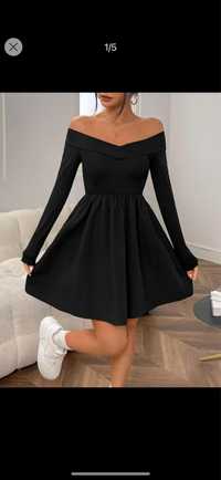 Черна рокля размер L
