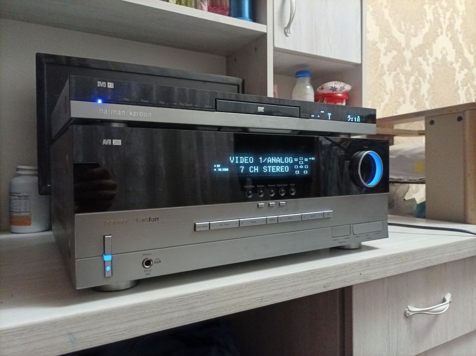 Harman Kardon avr 240 и DVD 47.
