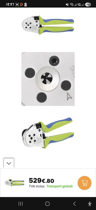 Clești de sertizare Contacte Rennsteig Tools MicroCrimp - 0,14 până la