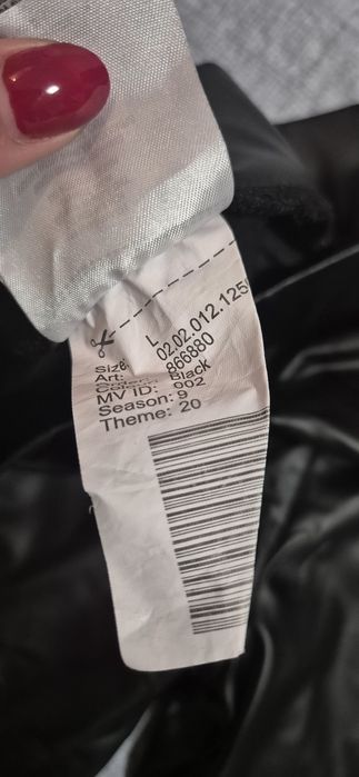 Pantaloni imitatie de piele New Yorker