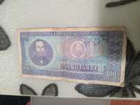 Vînd moneda 100 de lei Seria A0080 an 1966 !Preț de vînzare 15 000 Eur