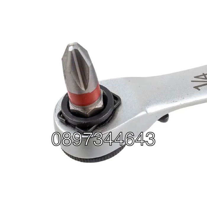 Мини гедоре 1/4" , 31части ROCKFORCE