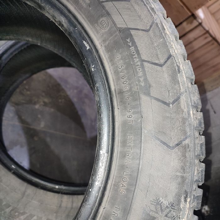 Шины зимнии б. У