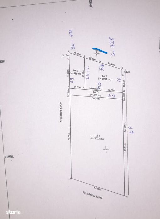 Teren intravilan Magurele - Str. Nuferilor