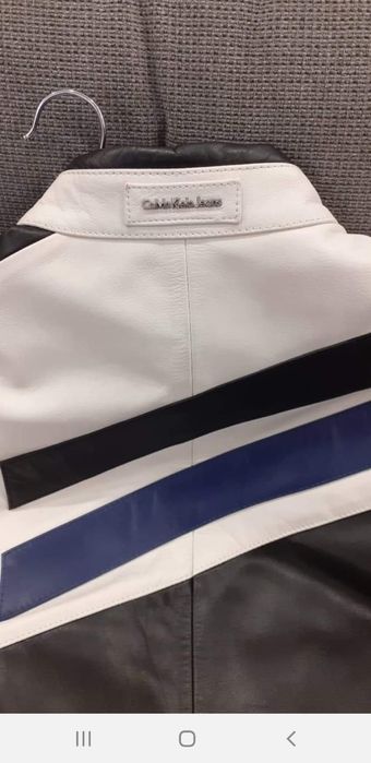 Geaca Din piele Calvin Klein  originala
