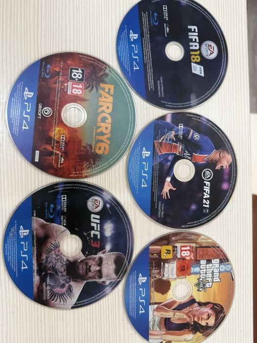 Диски игры для PS4