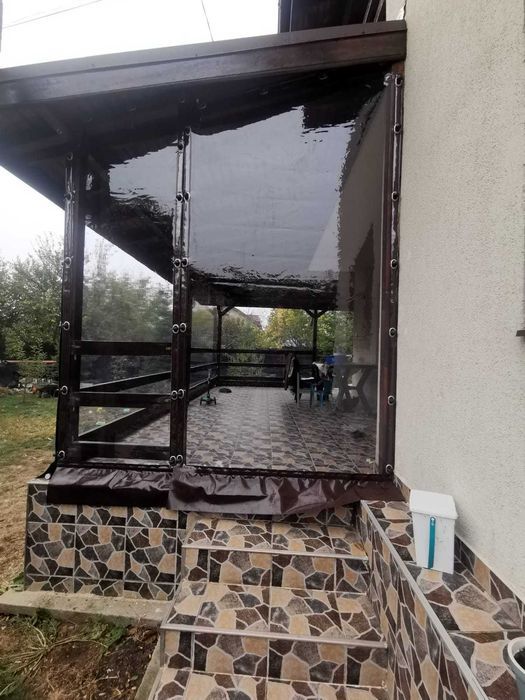 Folie transparenta-Cristal-Inchideri terase-