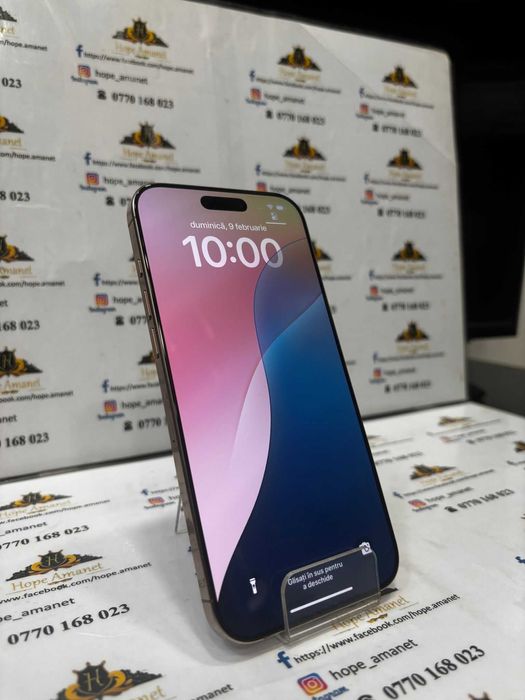 Hope Amanet P7 iPhone 16 Pro Max Desert Titanium