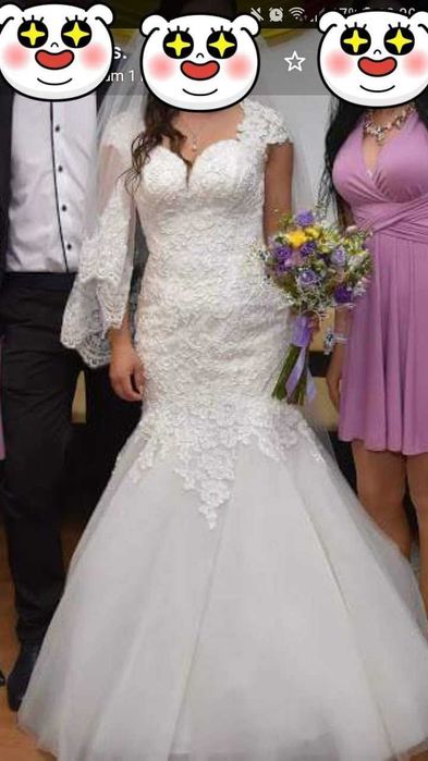 Rochie de mireasa - Model Mermaid (Sirena)