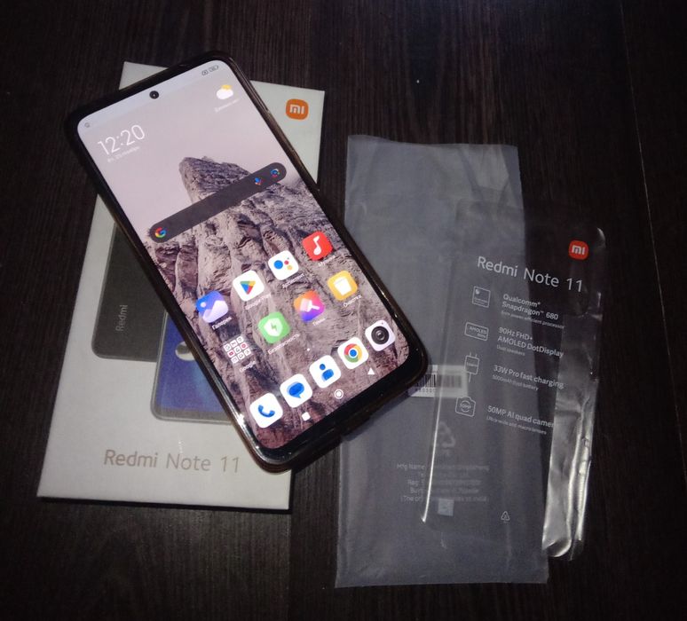 Redmi Note 11 8/128gb дёшево отдаю с чеком на 120тыс