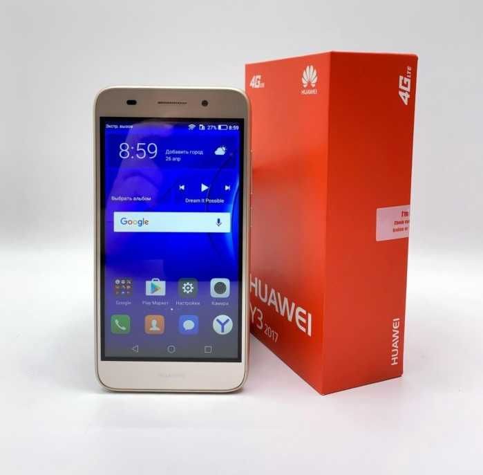 Смартфон Huawei Y3 2017  - 2SIM 4G / Память 1/8ГБ / Micro SD
