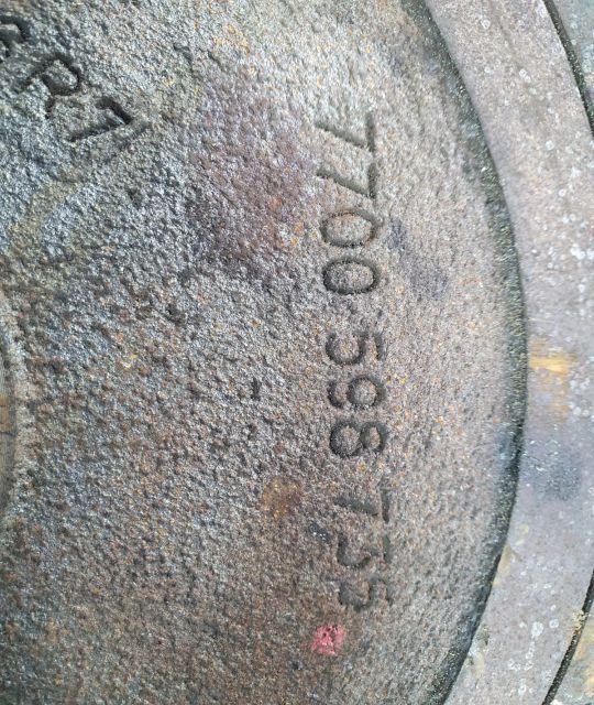 Volanta cu masa simpla 1.4 1.6 k7j k7m 7700598735 Renault Clio 2 (facelift) seria