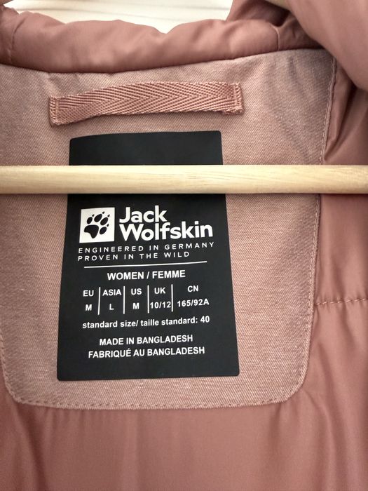 Geaca dama Jack Wolfskin marimea M noua, originala