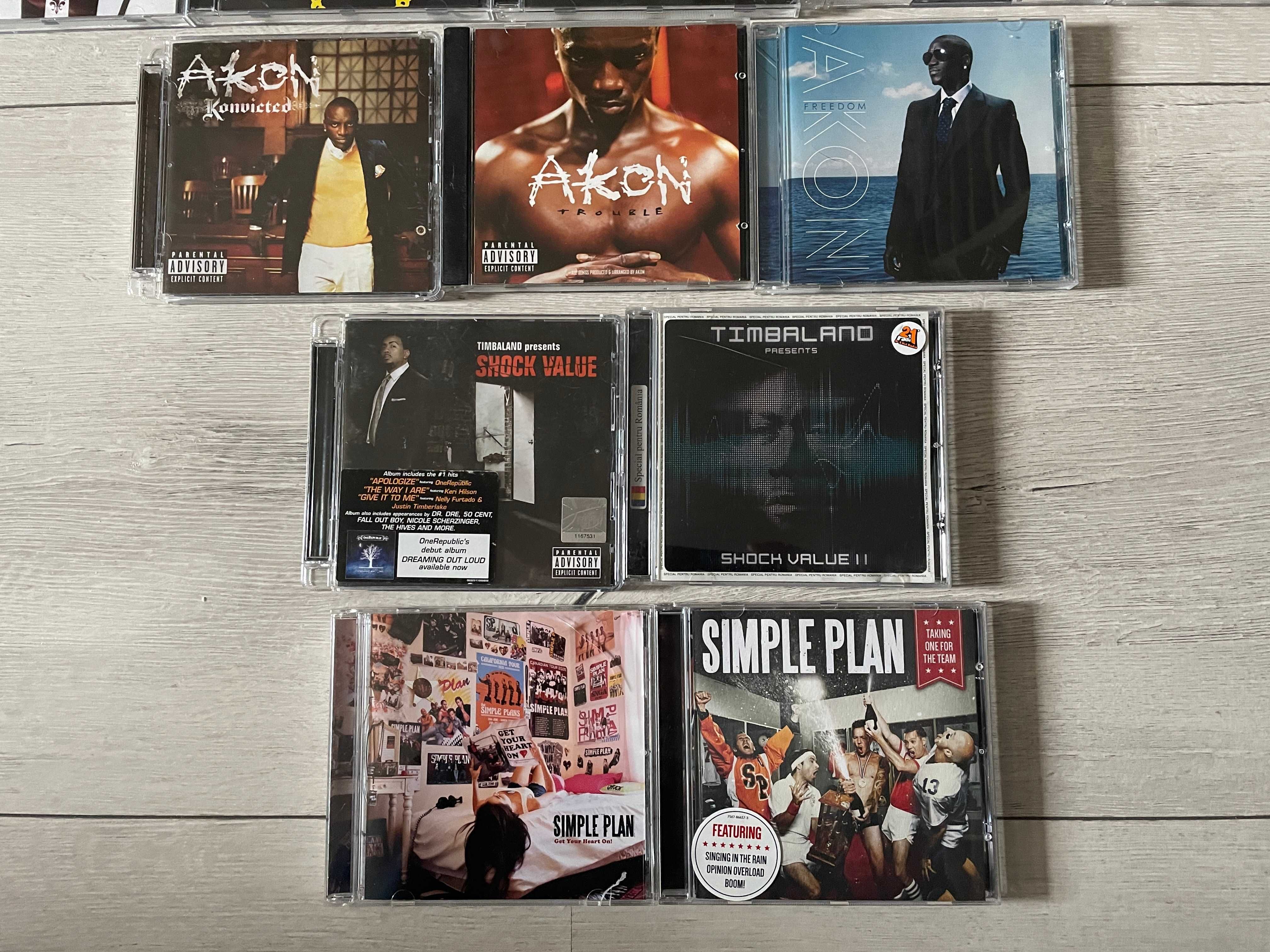 Cd-uri muzica discografii : Sylver, Sean Paul, Akon, Timbaland, Ariana