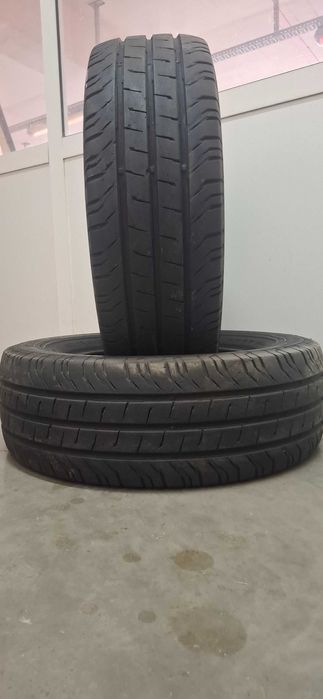 2бр. 235/65/16С Continental 7.5mm грайфер дот21г. Предлагаме монтаж ++