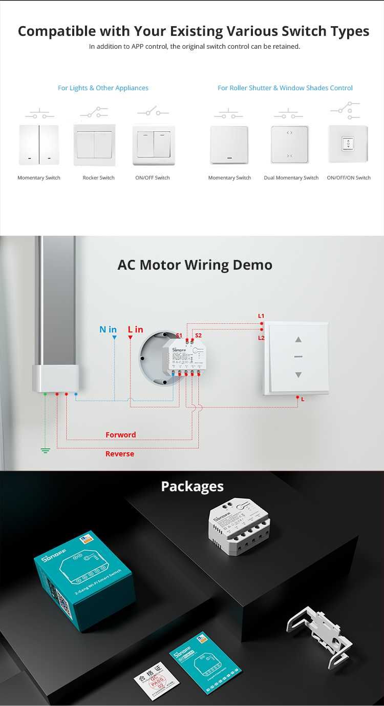 Sonoff Dual R3 WiFi si contor de energie