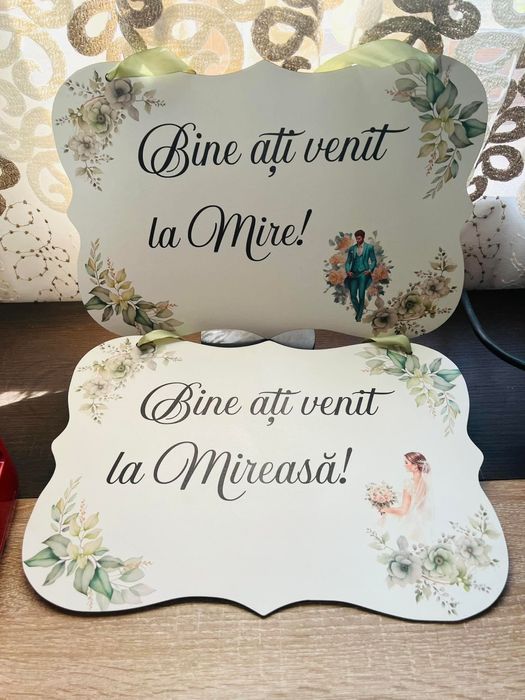 Placuta cu bine ati venit