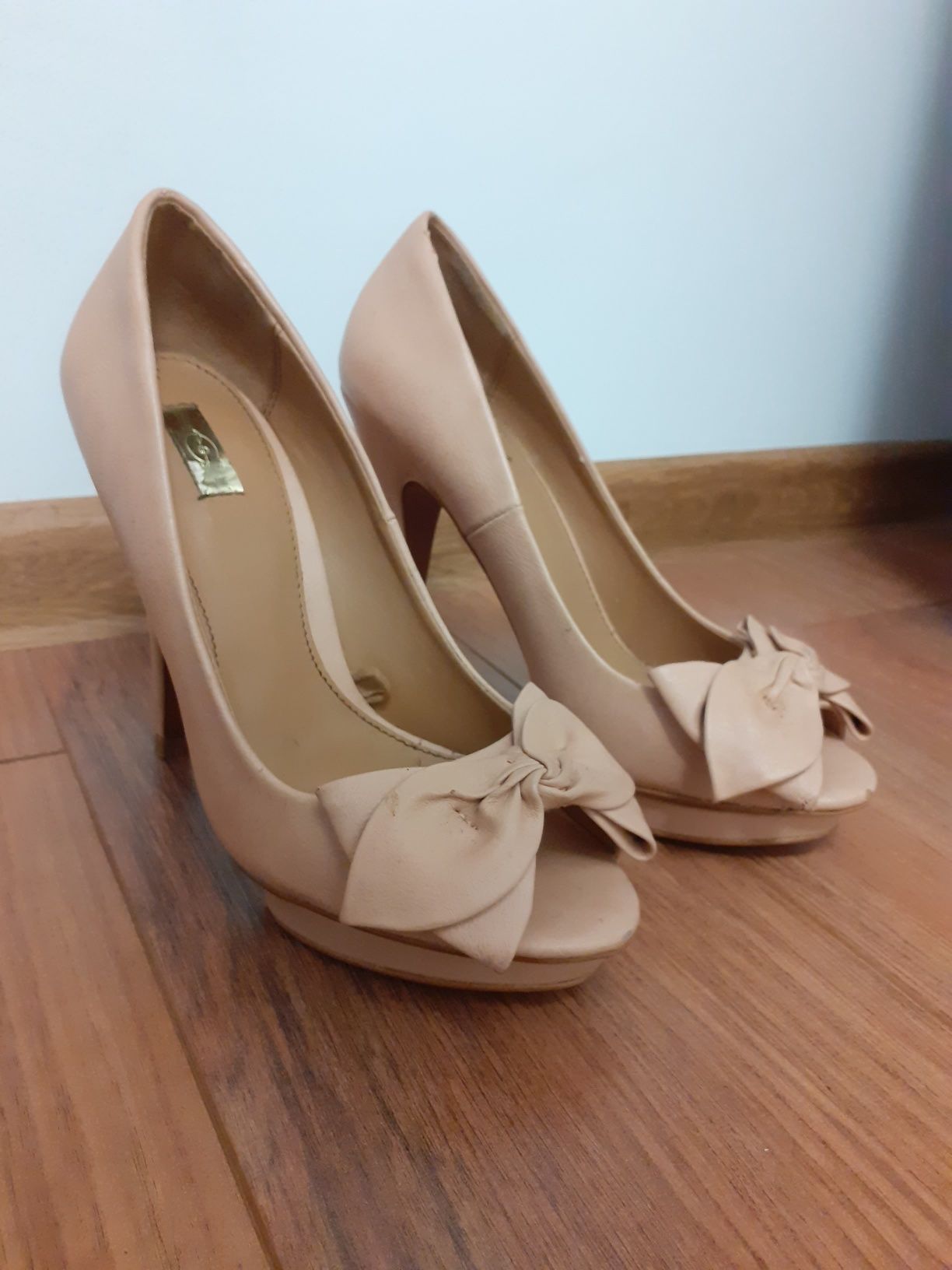 Pantofi Stradivarius Nude