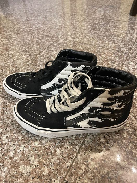 Vans 37 черни зелени червени