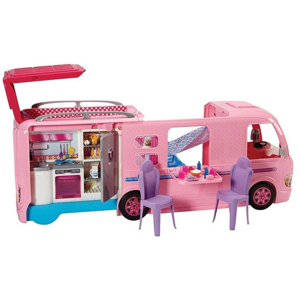 Barbie Барби Кемпер Каравана Къмпинг с Пързалка и Басейн