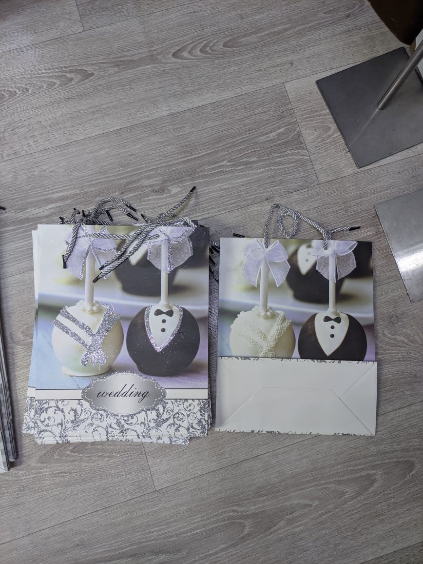 Пакеты подарочные свадьба