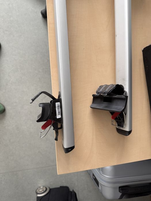 Set bare transversale + suport ski