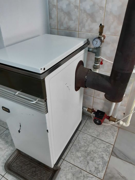 Soba tip semineu 23kw complet echipata pentru instalare