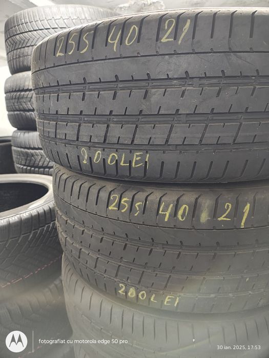 255 40 r21  Pirelli vară