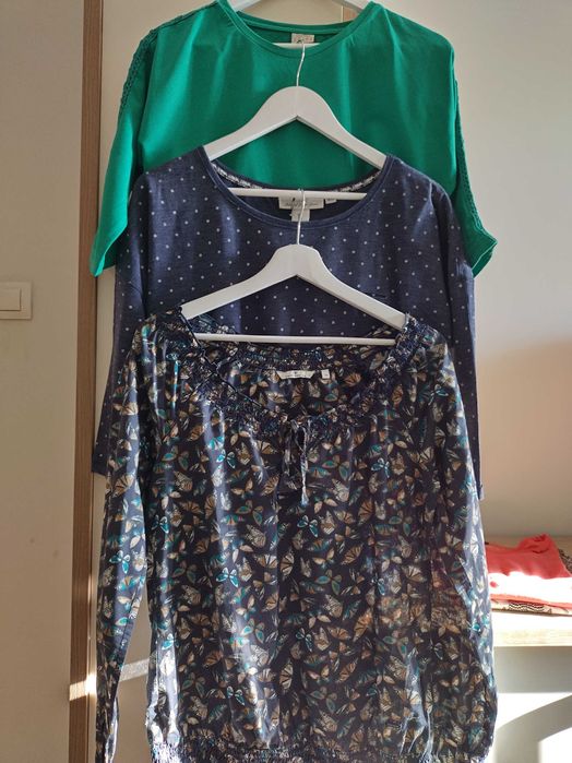 Esprit, HM, Cream, Benetton, Mango - дамски блузи и жилетки S