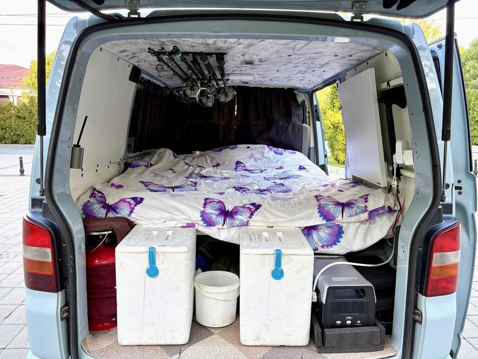 Campervan Vw T5, 1.9 TDI, 131 cp, Gri Raptor,2009