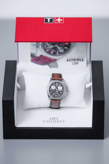 Ceas Tissot Chronograph PRC100 cu mini-diamante