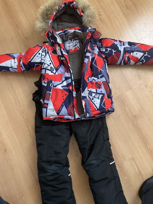 Детский Зимний комбез 116см 6-8лет