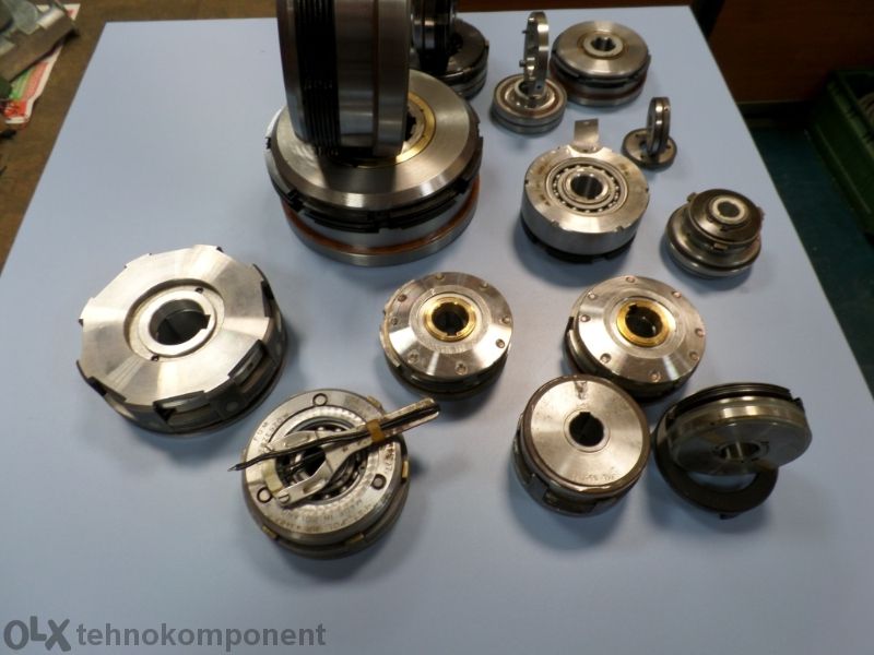 електромагнитни съединители и спирачки