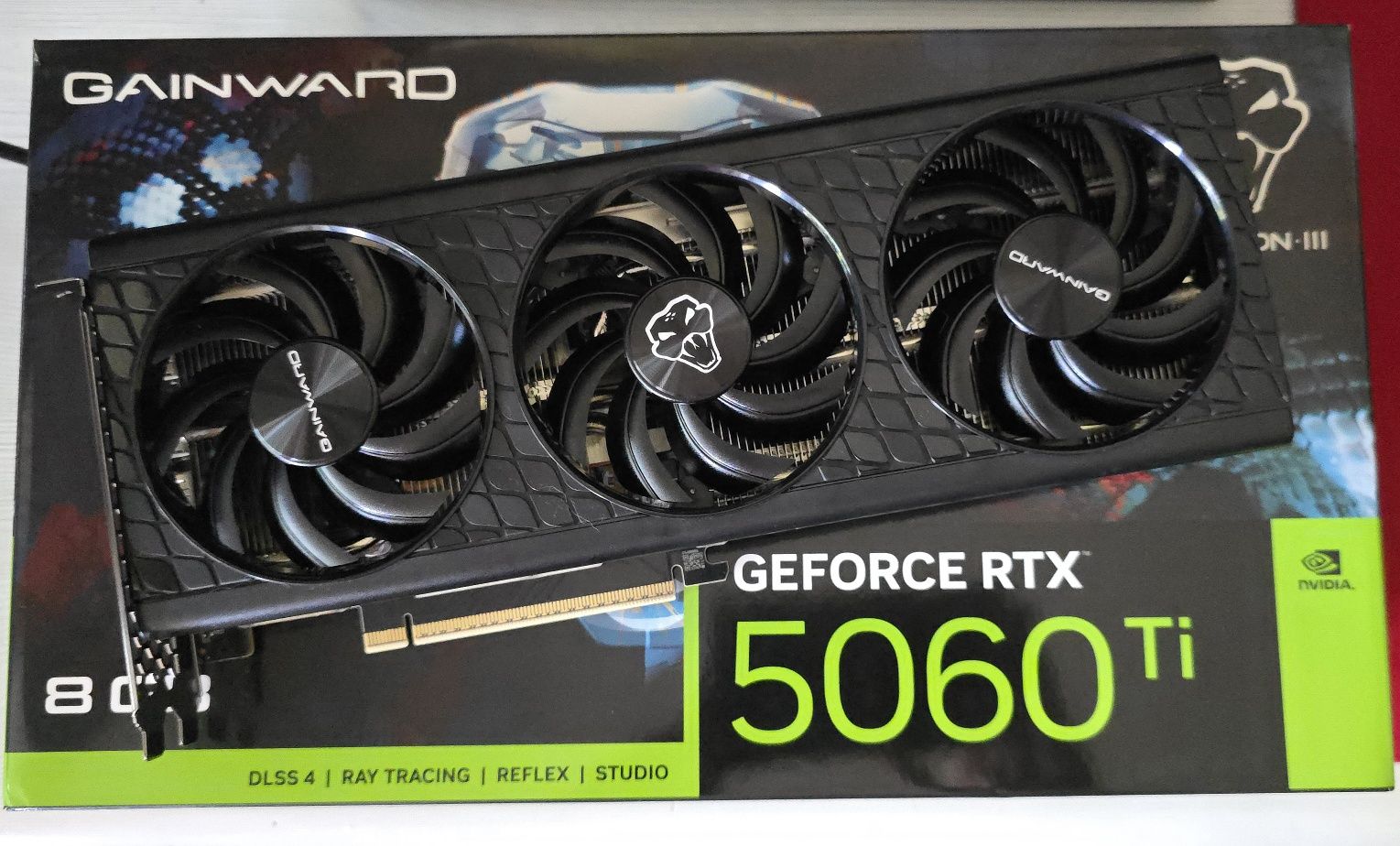 Видео карта Gainward Python RTX 5060ti 8GB GDDR7 Nvidia