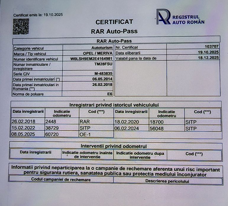 Opel Meriva Innovation cel mai dotat 2014 euro 6 doar 62000 km unic pr
