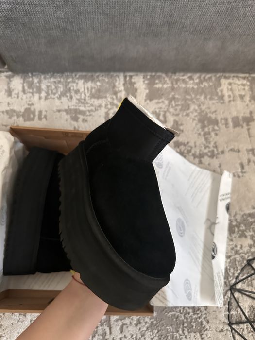 UGG Mini Dipper Platform Black