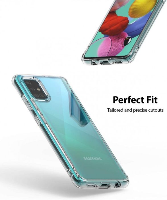 Husa Samsung Galaxy A51, Silicon TPU 2.0mm Transparenta, PRODUS NOU