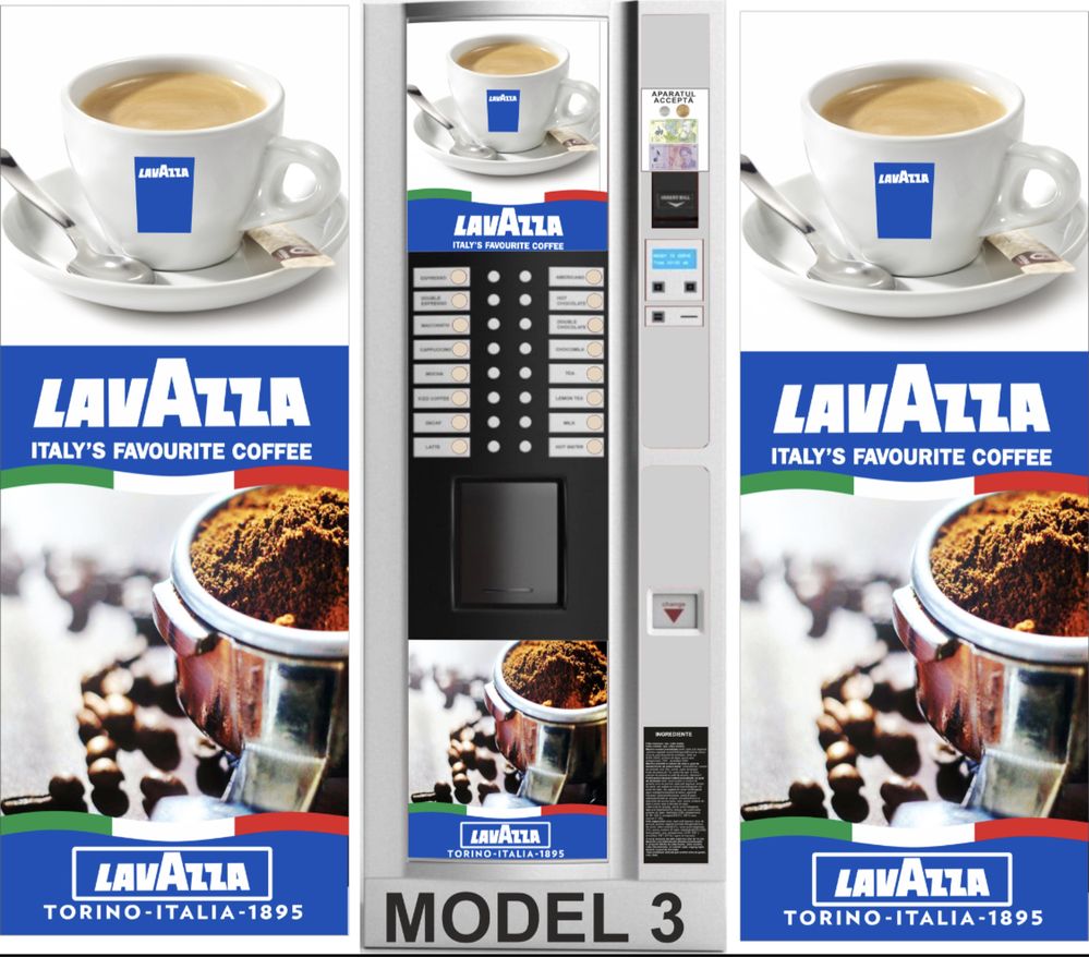 Autocolante/ colante automate / aparate  de cafea