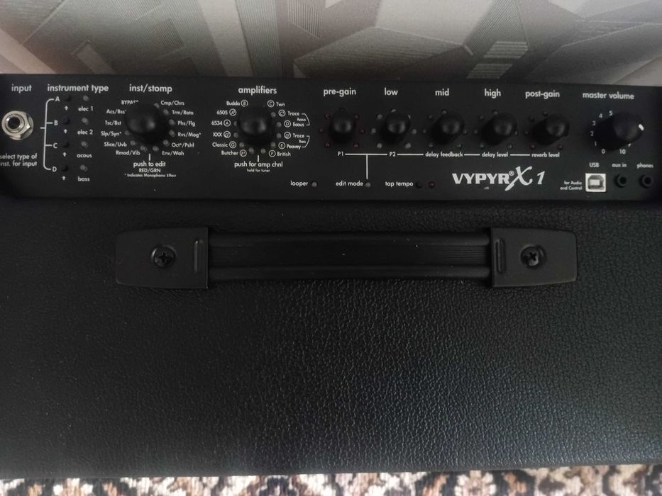 Комбоусилитель Peavey Vypyr X1