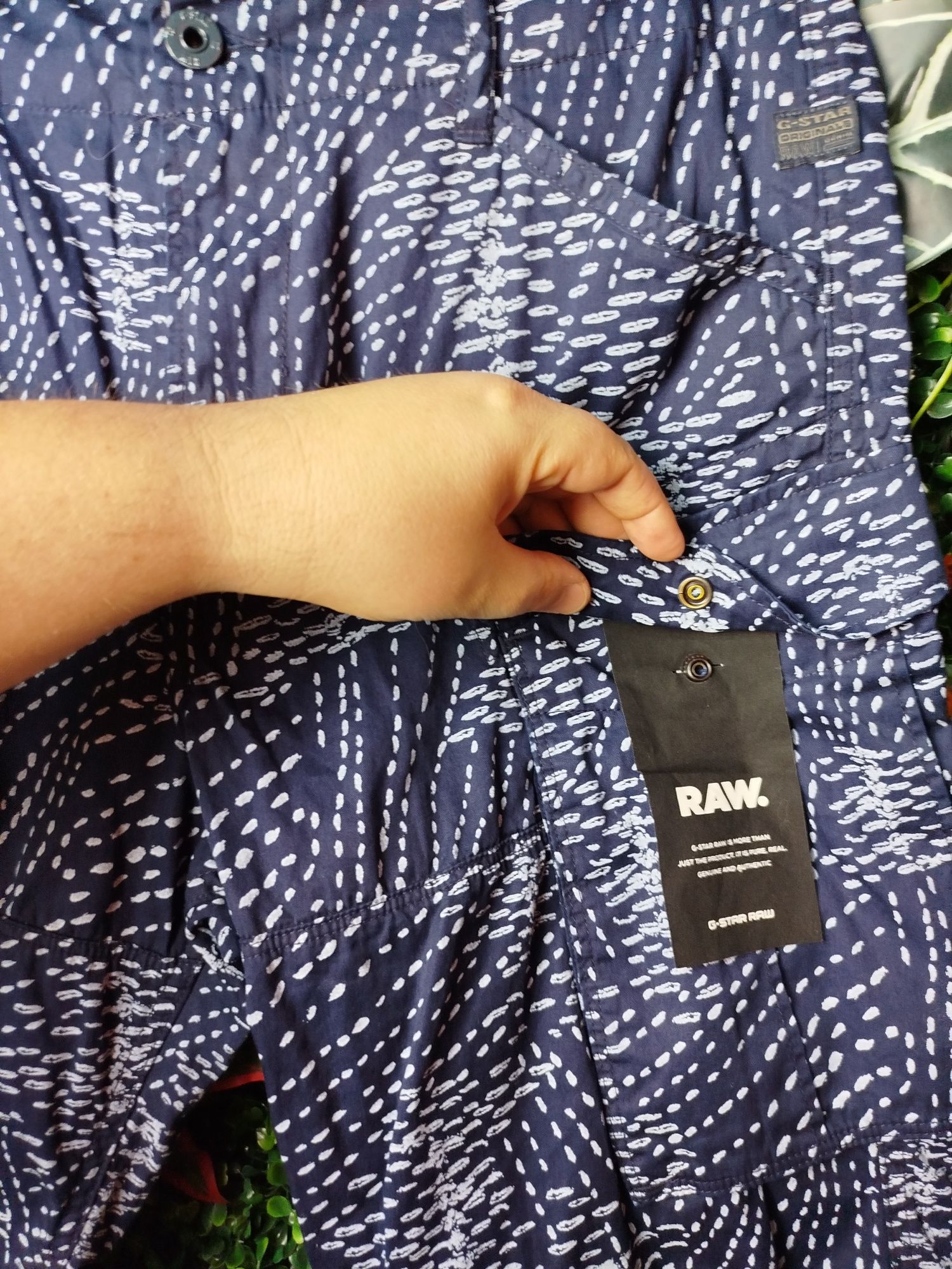 Оригинални мъжки къси панталони G-Star Raw Rovic Loose W31 W32 нови