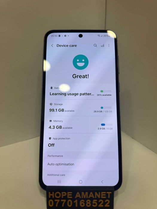 Hope Amanet P1/ Samsung A55, bleumarin, 128gb stocare, 8 gb RAM